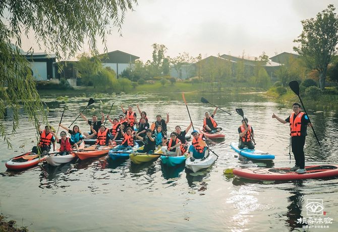 領軍創投活力全開+皮劃艇團建活動